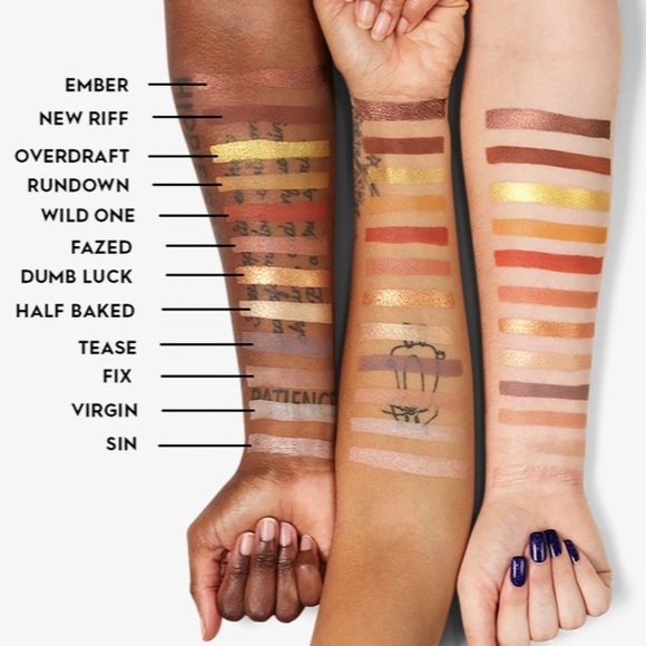 Urban Decay 24/7 Shadow 25 shades in matte, satin, shimmer & metallic finishes - Picture 2 of 8